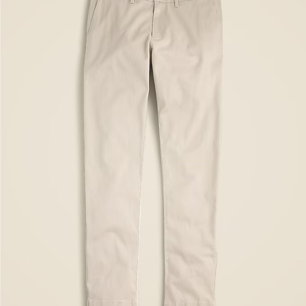 J. Crew Straight fit Chinos Color: Tan(weathered chino) Size: 32x32 (nwt)